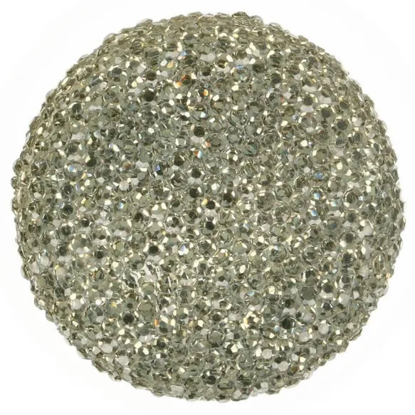 Sagos su kristalais 25mm (pilka)