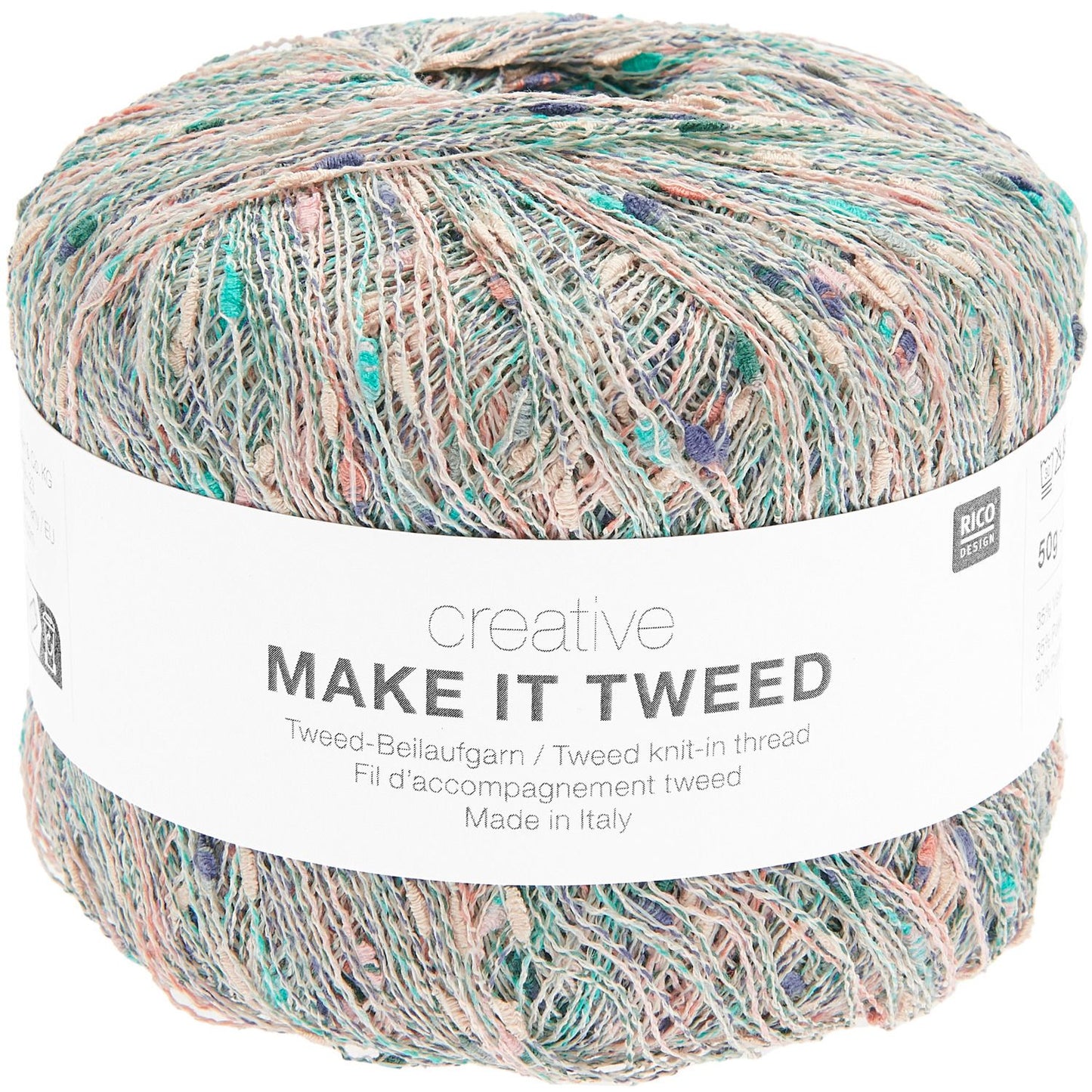 Rico Design Creative Make It Tweed (viskozė, poliamidas, poliakrilas)