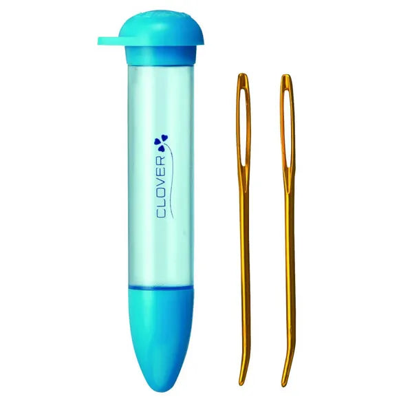 Clover lenktos metalinės adatos 2vnt. (stambios)