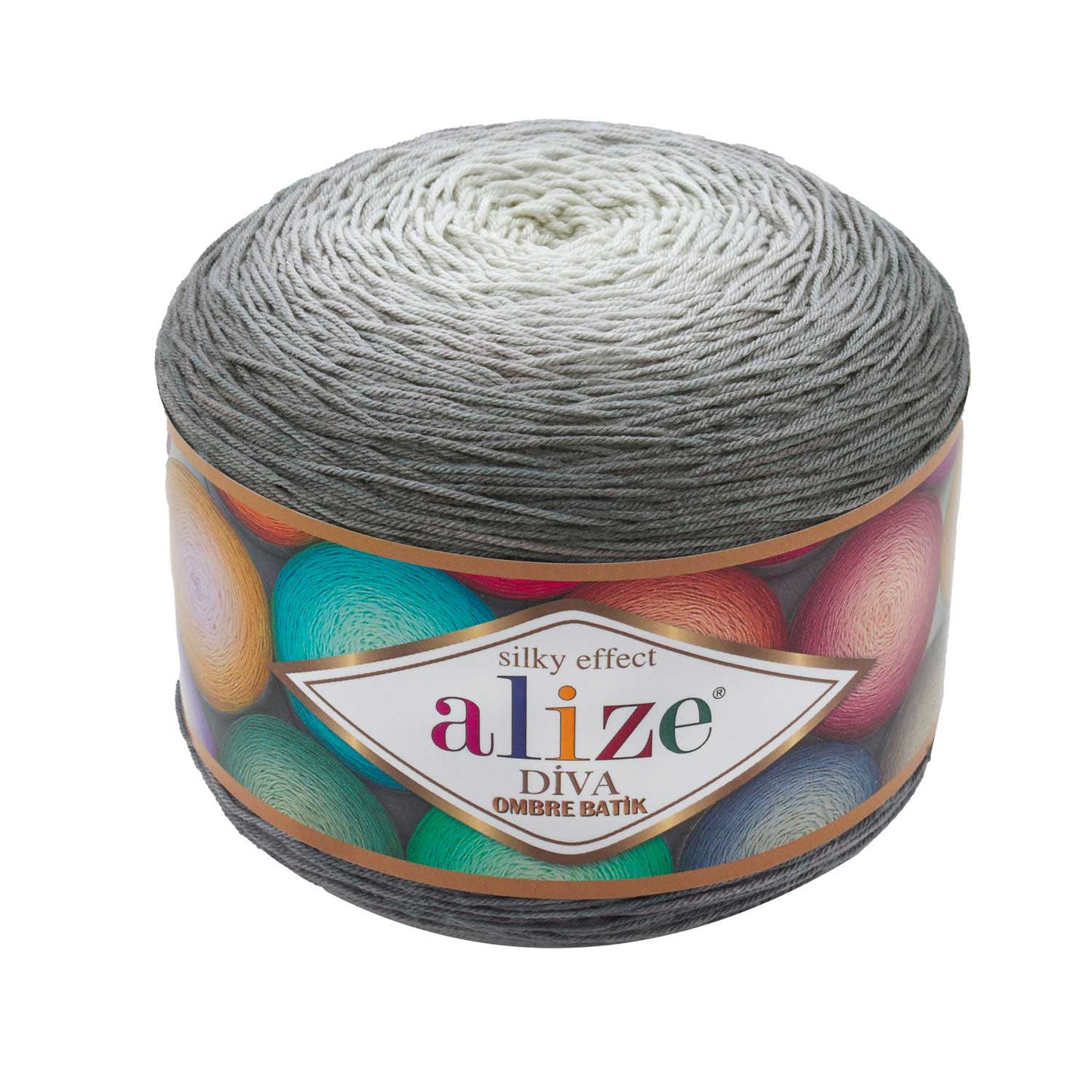 Alize Diva Ombre Batik thread 250g (acrylic)