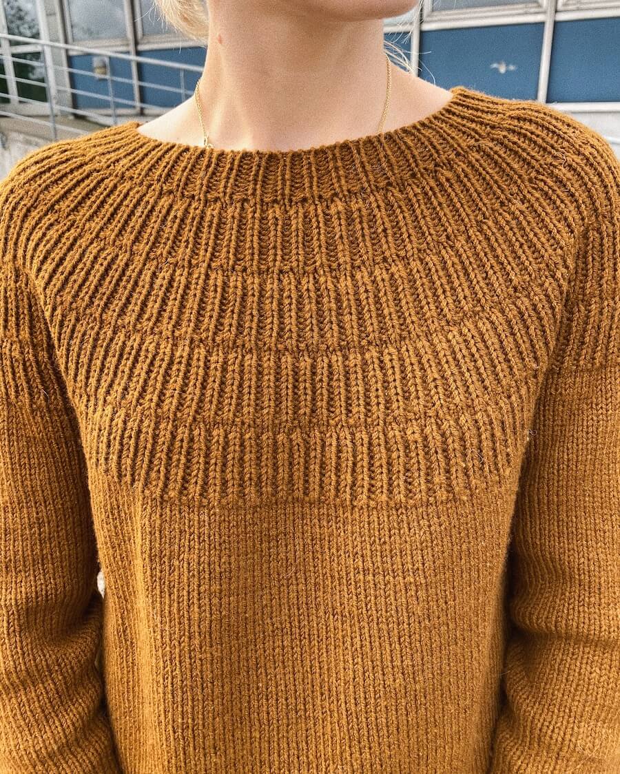 PetiteKnit Anker's Sweater - Schema
