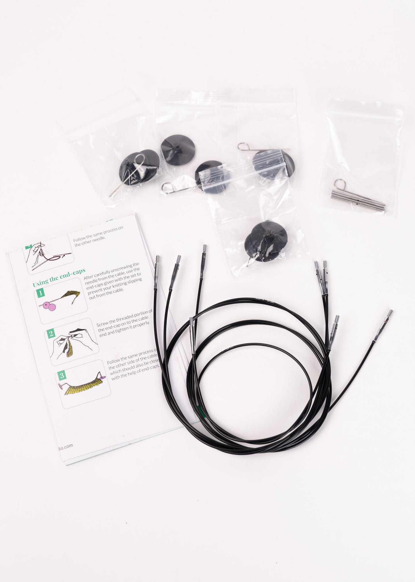 Набор деревянных игл Drops Pro Romance со сменной леской