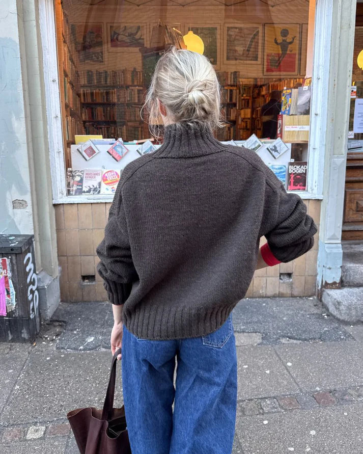 PetiteKnit Hannah Sweater O-neck - Schema