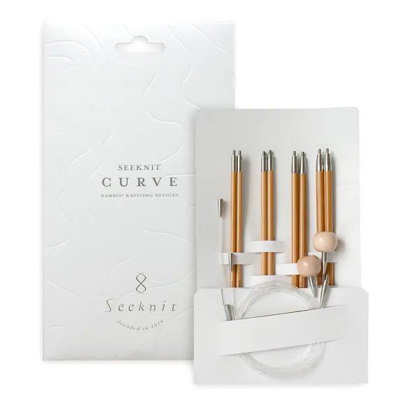 Seeknit Curve Koshitsu 15cm prisukamų virbalų rinkinys (M rinkinys)