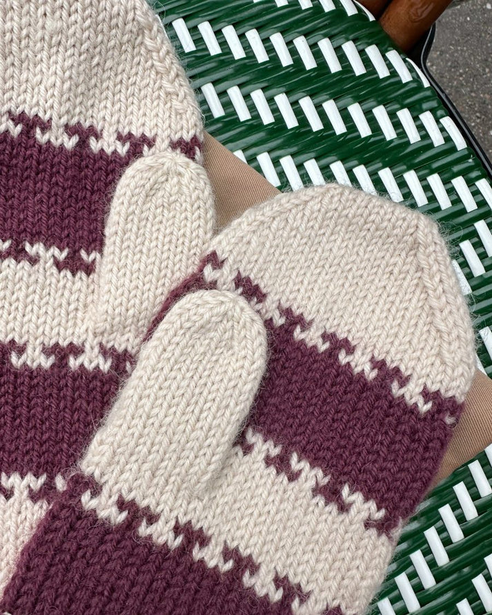 PetiteKnit Key Mittens - Schema