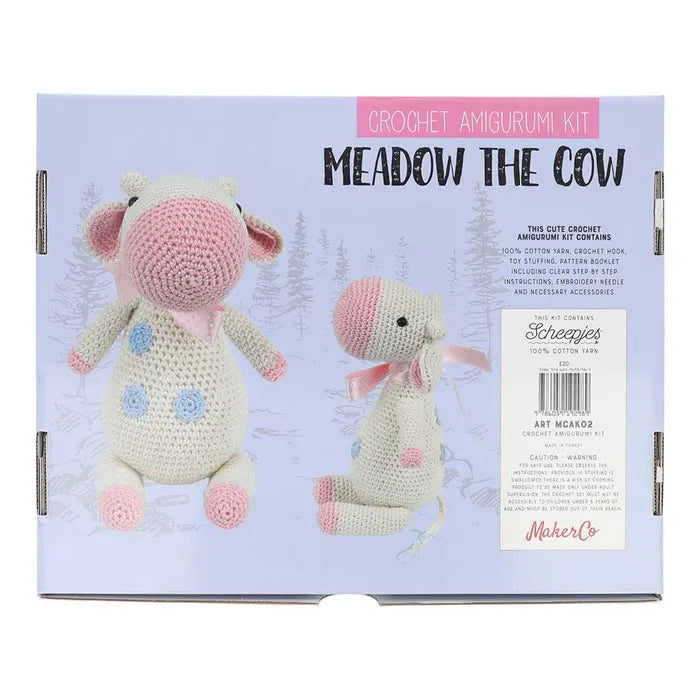 Tuva Amigurumi nėrimo rinkinys "Meadow the Cow"
