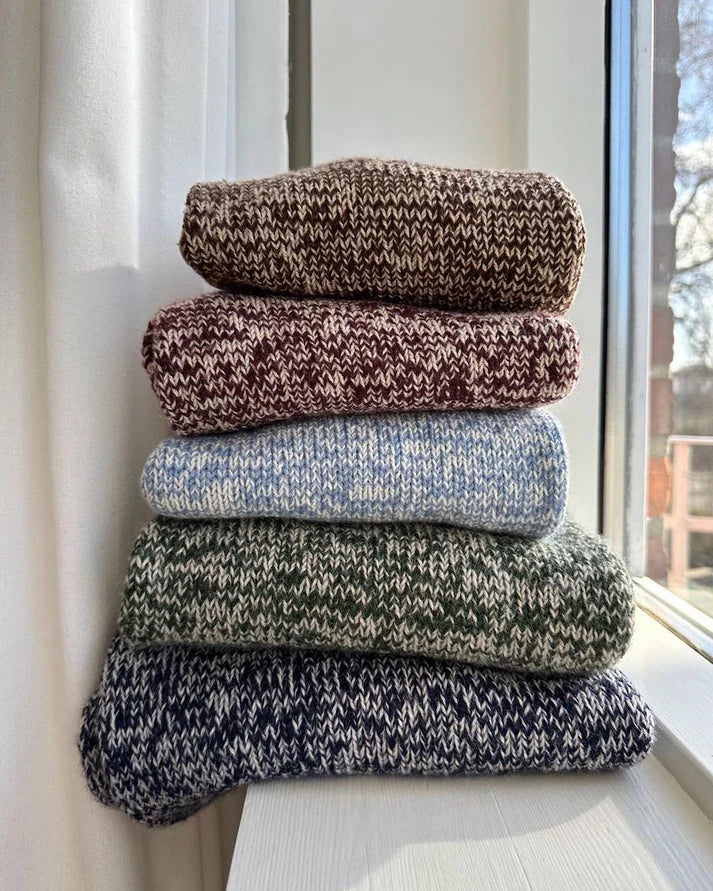 PetiteKnit Melange Sweater Man - Schema