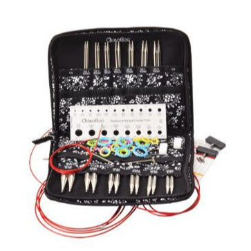 Chiaogoo Twist Red Lace 13cm virbalų rinkinys keičiamu valu (Complete)