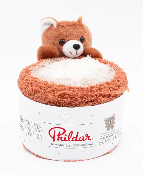 Phildar DOUDOU yarn 200g (with soft toy)