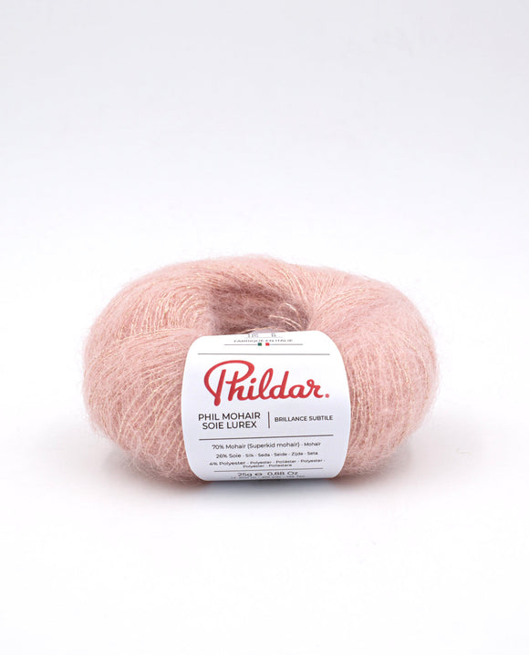 Phildar MOHAIR SOIE LUREX 25g (mohair, silk, lurex)