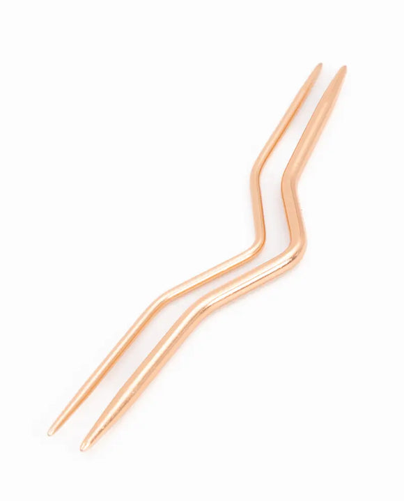 PPY Rose Gold pagalbiniai virbalai pynėms (2.5mm, 4.0mm)