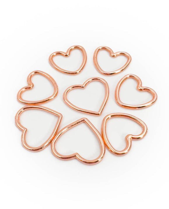 PPY metaliniai mezgimo žymekliai 50vnt.