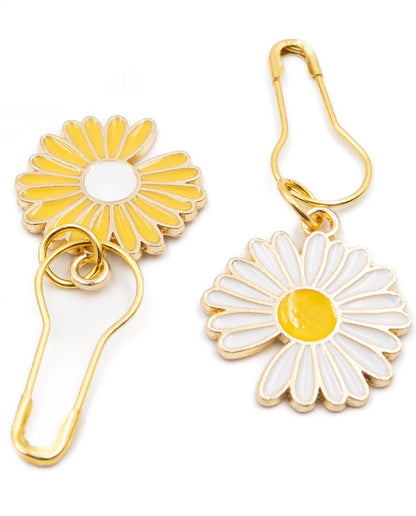 PPY metaliniai mezgimo žymekliai "Fancy Flowers" 5vnt.