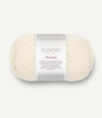 Sandnes Garn PetiteKnit Sunday siūlai 50g (merino vilna)
