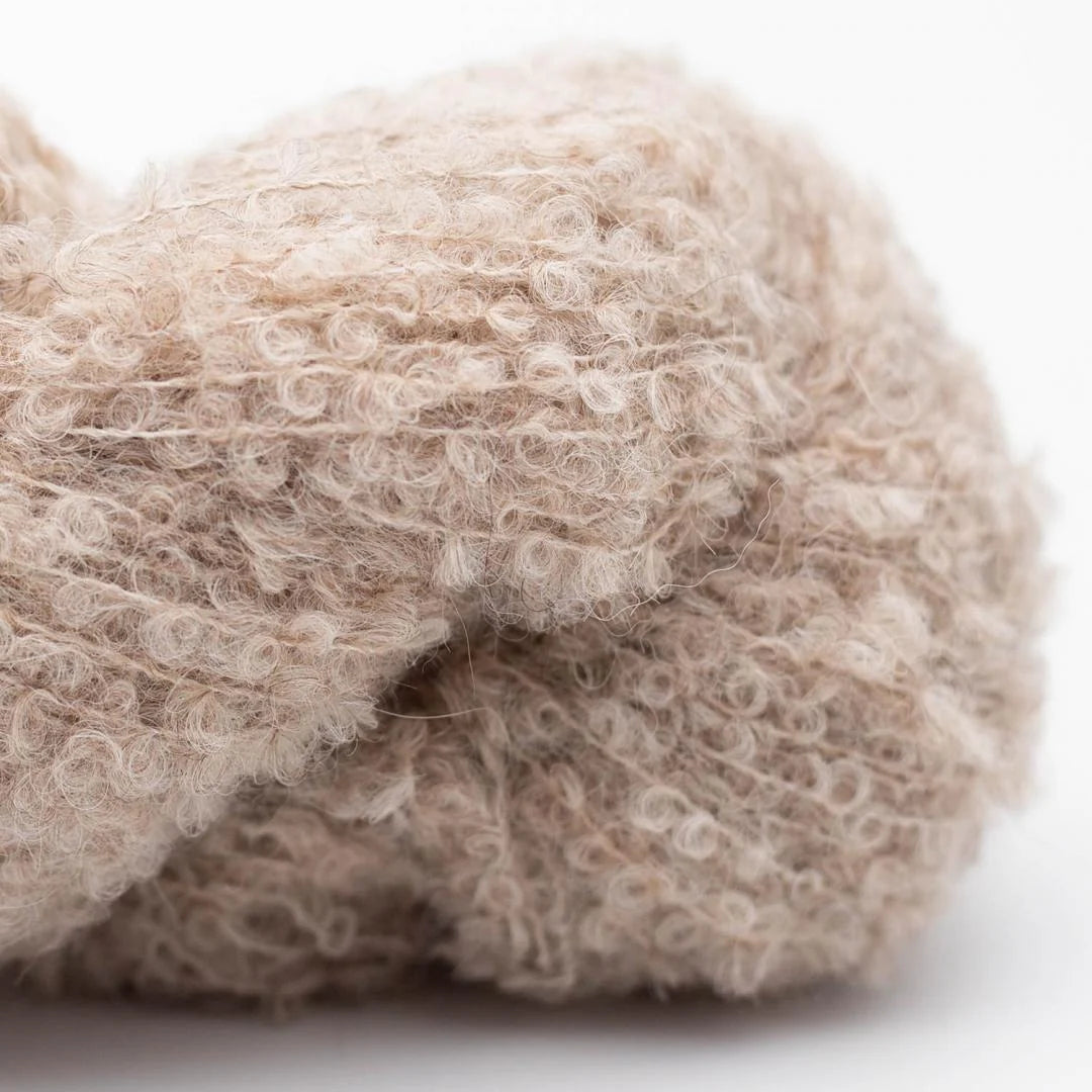 Kremke Alpaca Bouclé siūlai 50g (alpaka, poliamidas)
