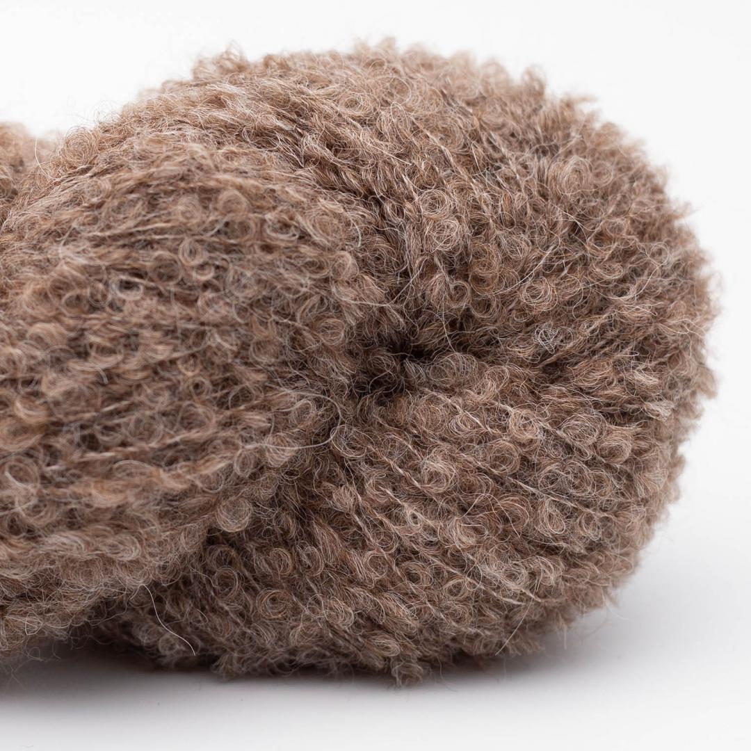 Kremke Alpaca Bouclé siūlai 50g (alpaka, poliamidas)