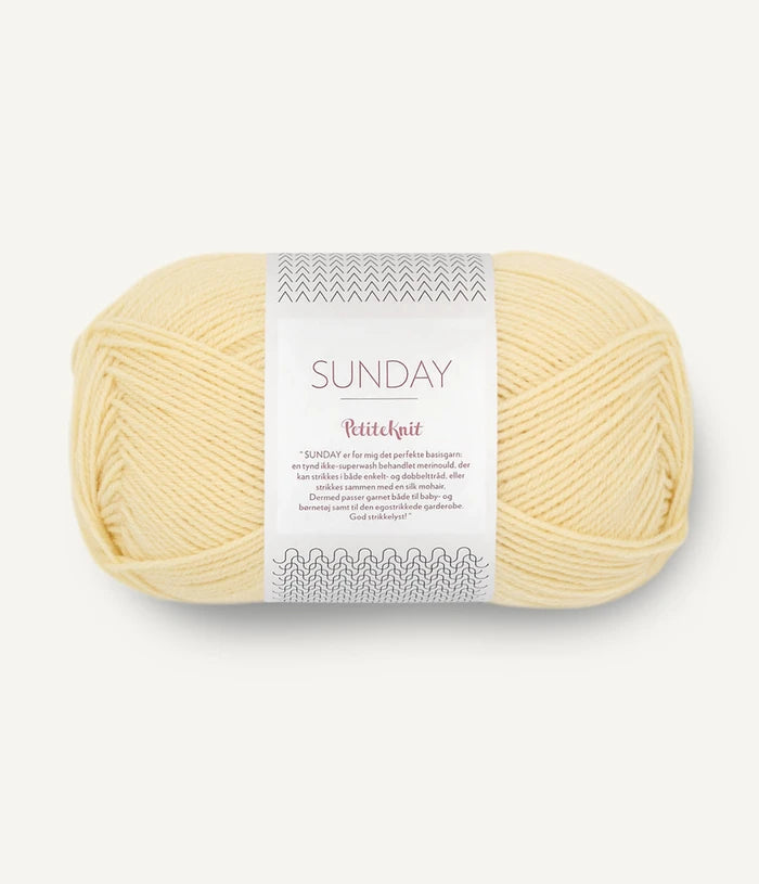 Sandnes Garn PetiteKnit Sunday siūlai 50g (merino vilna)