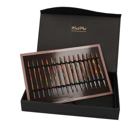 KnitPro Symfonie 13cm virbalų rinkinys keičiamu valu (Deluxe)