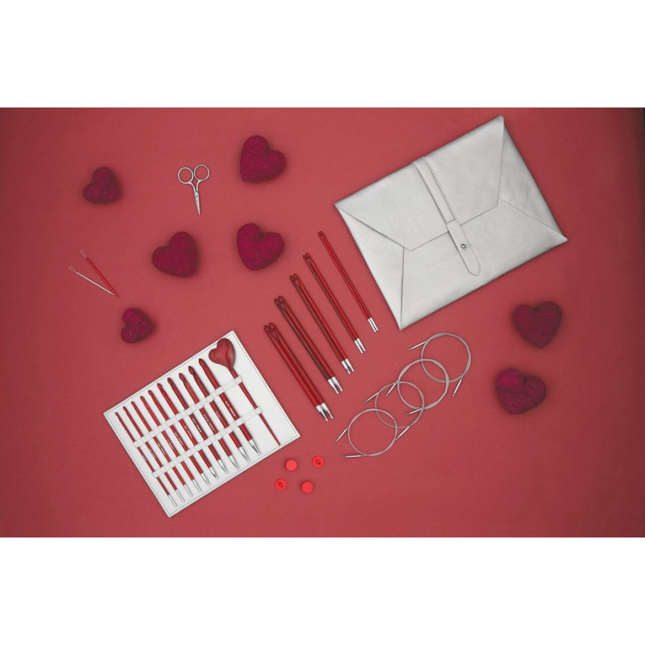 KnitPro Amore Tunisian vąšelių rinkinys (Lmited Edition)