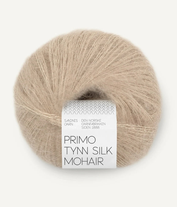 Sandnes Garn Primo Tynn Silk Mohair 25g (mohera, šilkas)