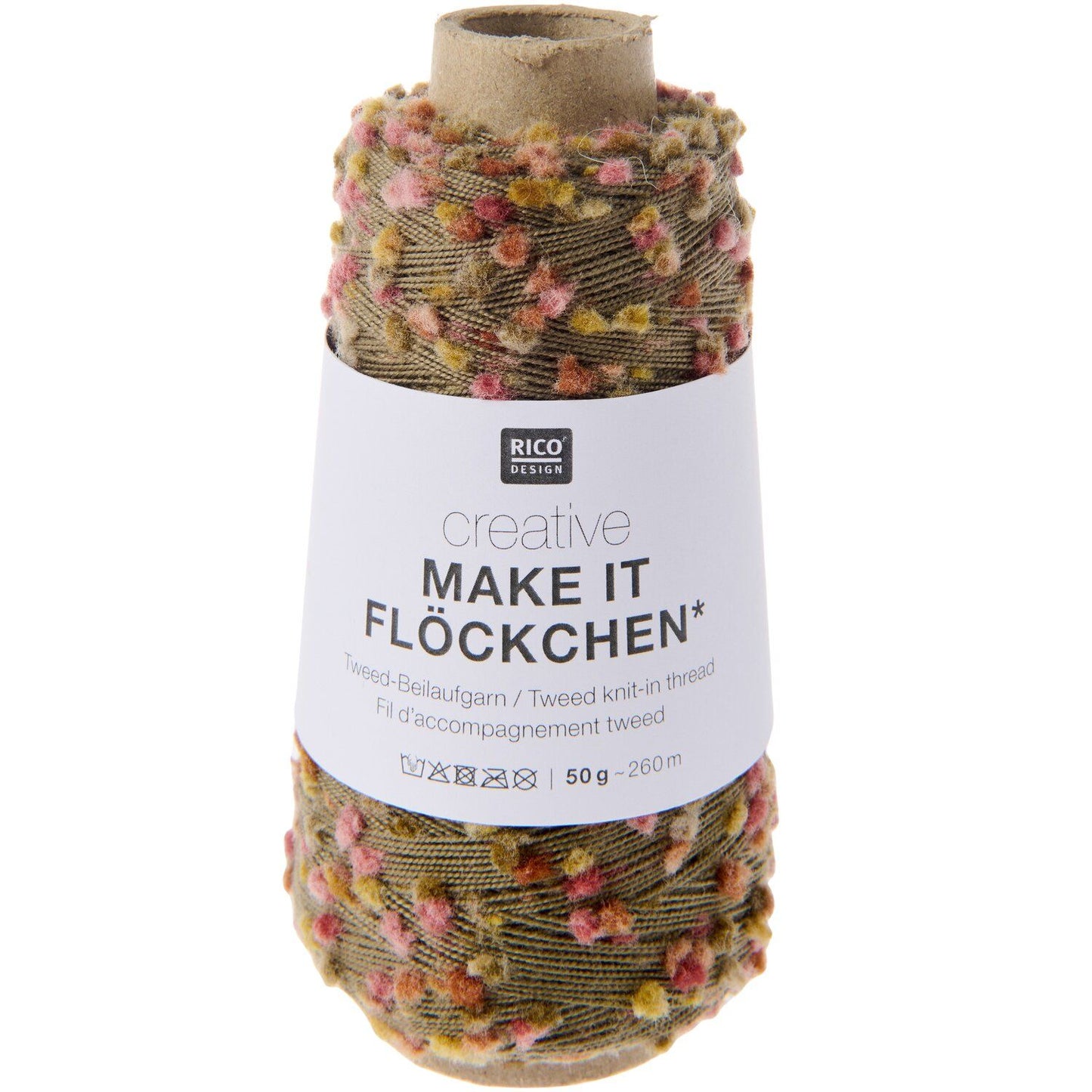 Rico Design Creative Make it Flöckchen 50g (poliesteris, poliamidas)