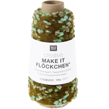 Rico Design Creative Make it Flöckchen 50g (poliesteris, poliamidas)