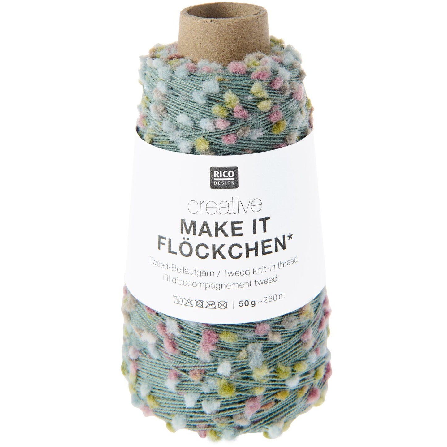 Rico Design Creative Make it Flöckchen 50g (poliesteris, poliamidas)