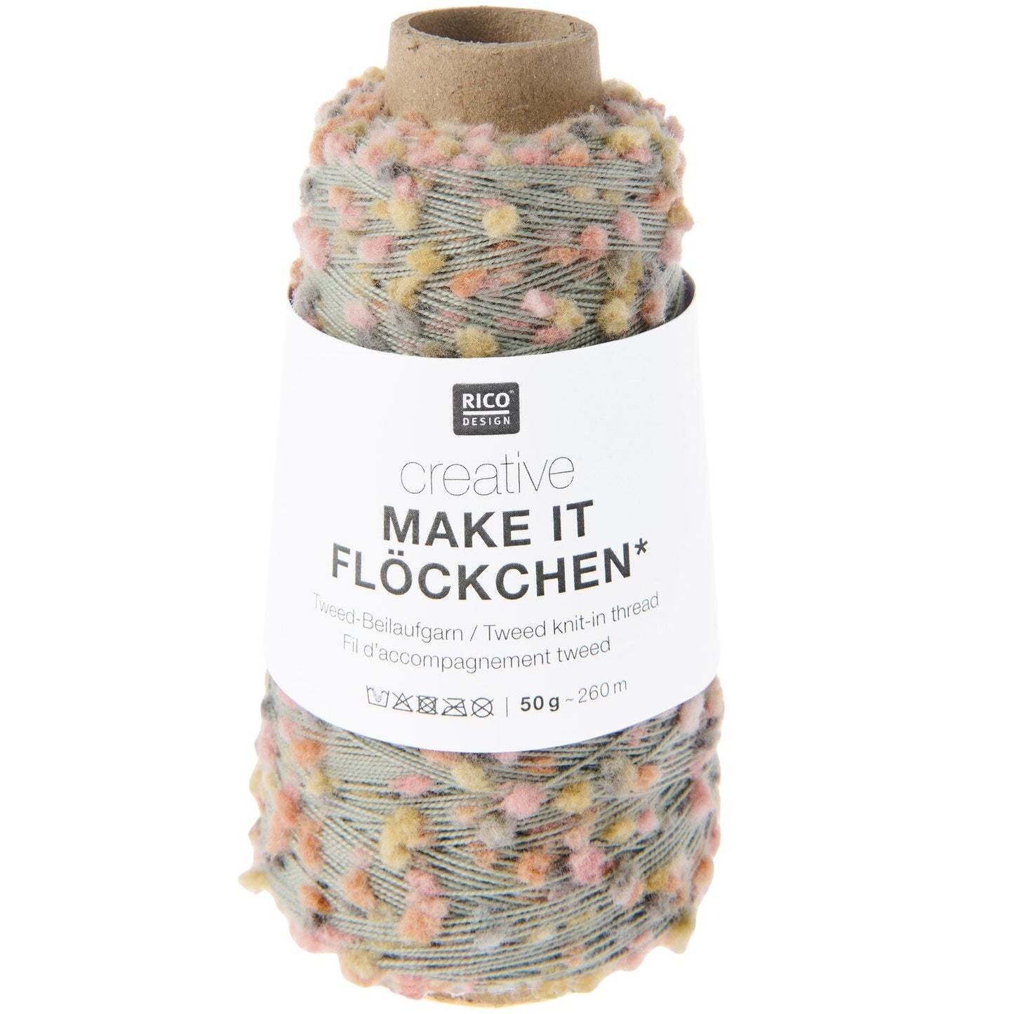 Rico Design Creative Make it Flöckchen 50g (poliesteris, poliamidas)