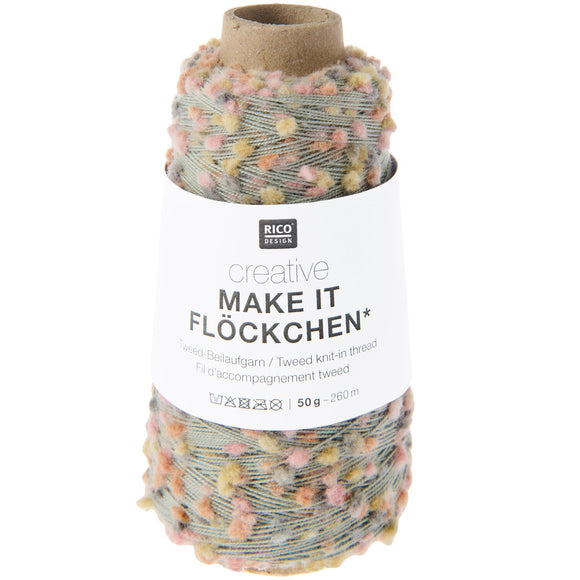 Rico Design Creative Make it Flöckchen 50g (poliesteris, poliamidas)