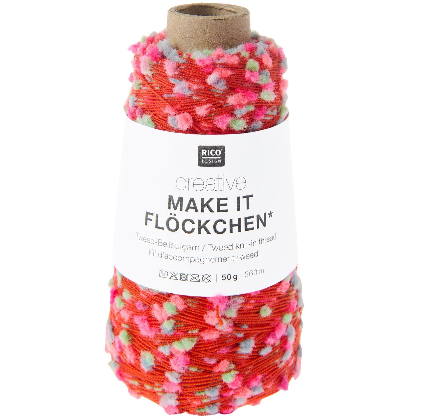 Rico Design Creative Make it Flöckchen 50g (poliesteris, poliamidas)