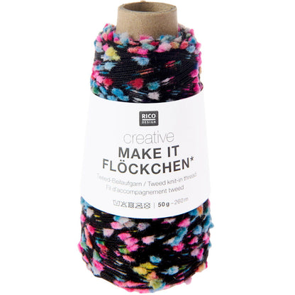 Rico Design Creative Make it Flöckchen 50g (poliesteris, poliamidas)
