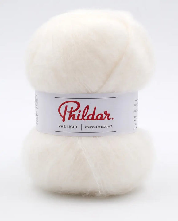 Phildar LIGHT mezgimo siūlai 50g (vilna, akrilanas, poliamidas)