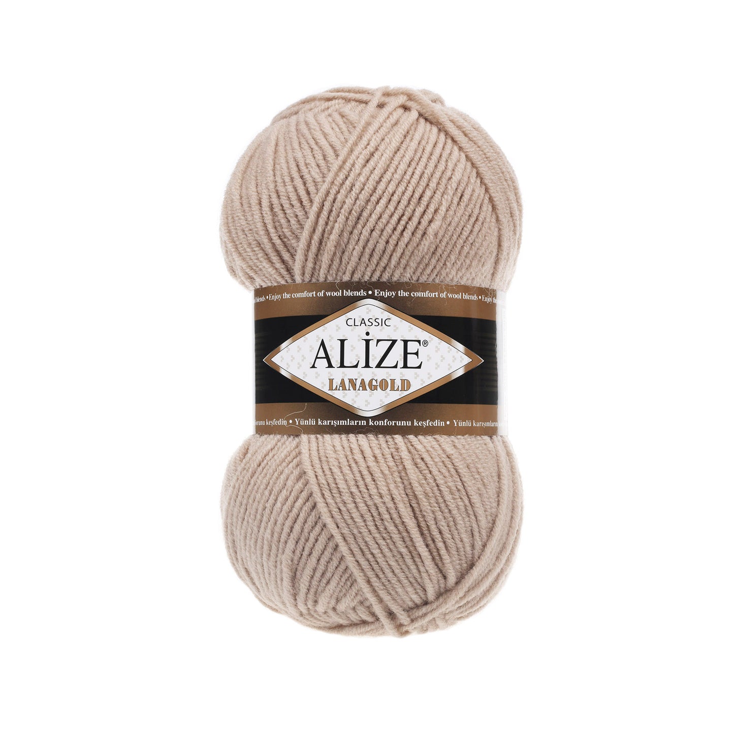 Alize Lanagold knitting yarn 100g (wool, acrylic)