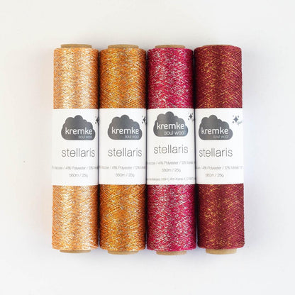 Kremke Stellaris 25g (viskozė, poliesteris, metalizuotas pluoštas)