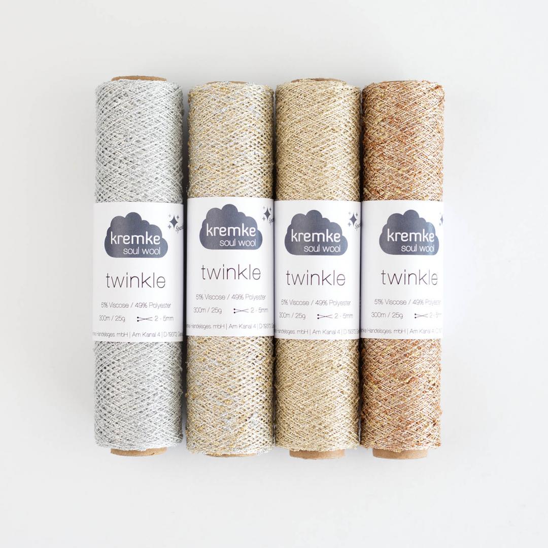 Kremke Twinkle 25g (viskozė, poliesteris)