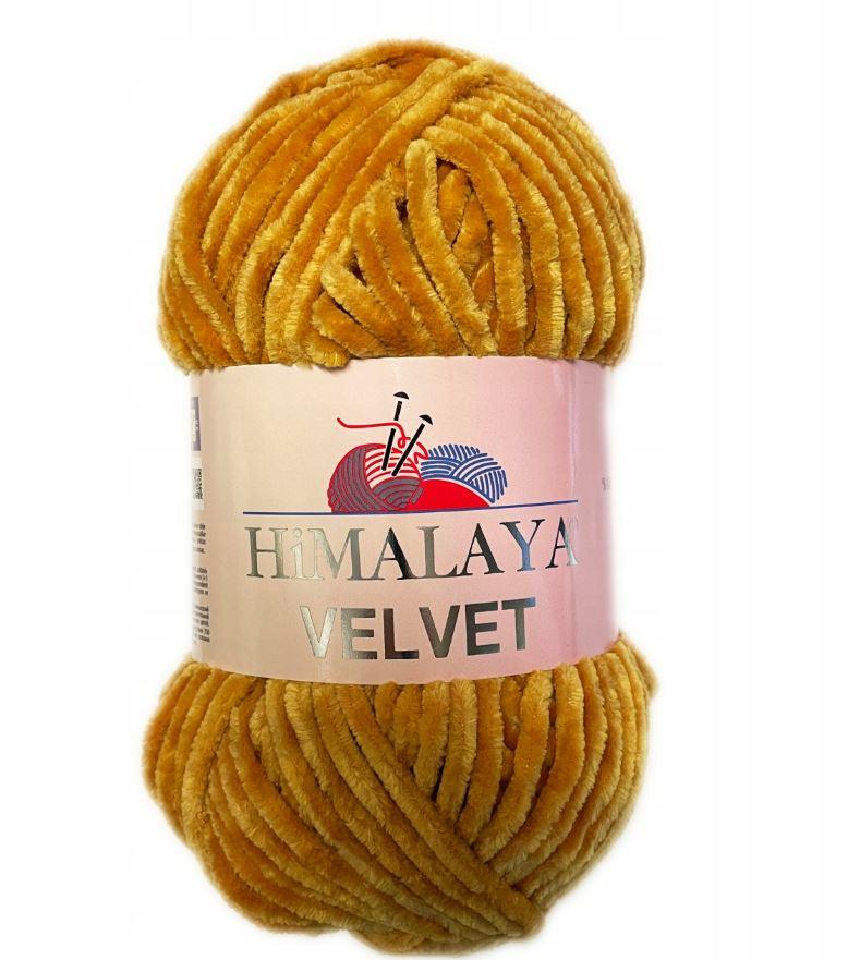 Himalaya Velvet Micro-polyester breiwol, 5 x 100 gram, fluweelachtige babywol, 500 gram wol (lichtgeel 90002 Himalaya Velvet Micro-polyester breiwol, 5 x 100 gram, fluweelachtige babywol, 500 gram wol (lichtgeel 90002