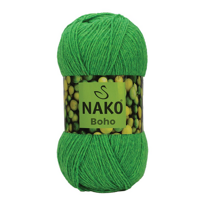 Пряжа NAKO Boho для носков 100г (шерсть, полиамид)