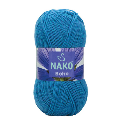 Пряжа NAKO Boho для носков 100г (шерсть, полиамид)