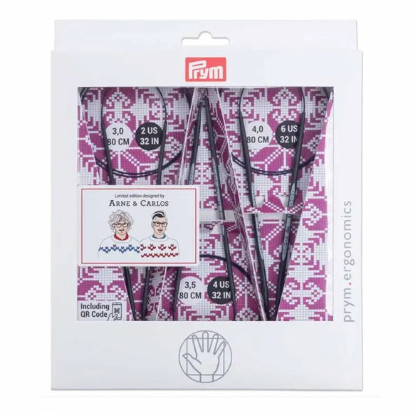 Prym ergonominių virbalų su valu rinkinys 3vnt. "Arne & Carlos"