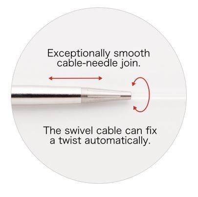 Tulip CarryC Long Fine Gauge 12cm smulkių prisukamų virbalų rinkinys