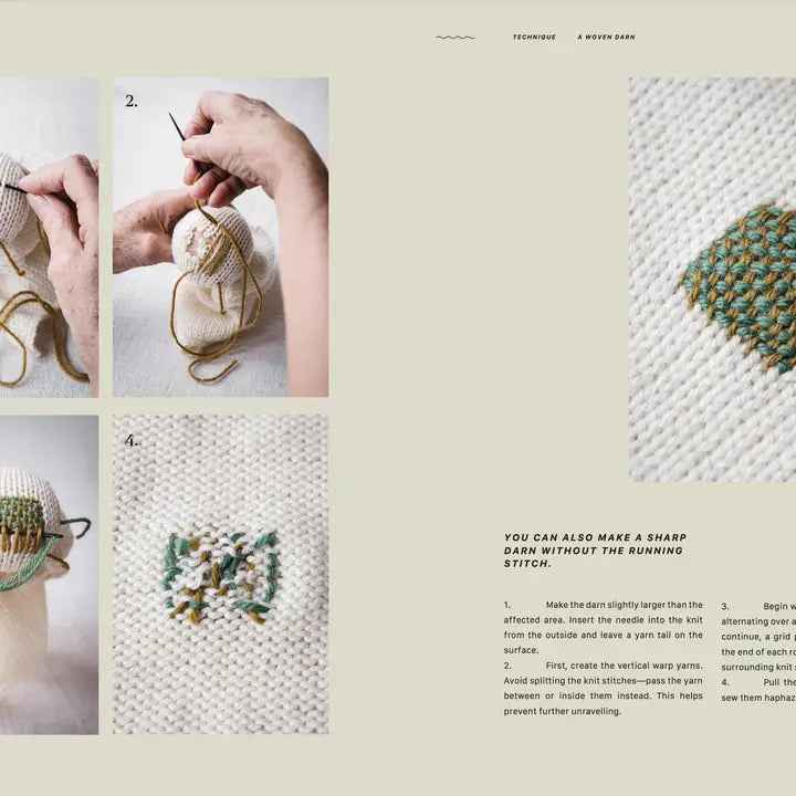 Cozy Publishing Knyga "The Art of Knitwear Repair"