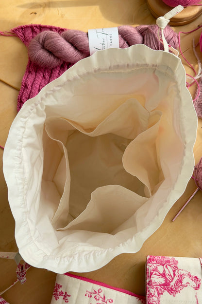 3.14 Porcelain Project Bag (Mezgėjos krepšys)