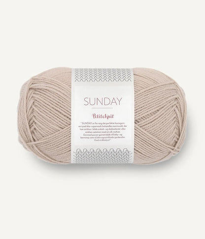 Sandnes Garn PetiteKnit Sunday siūlai 50g (merino vilna)