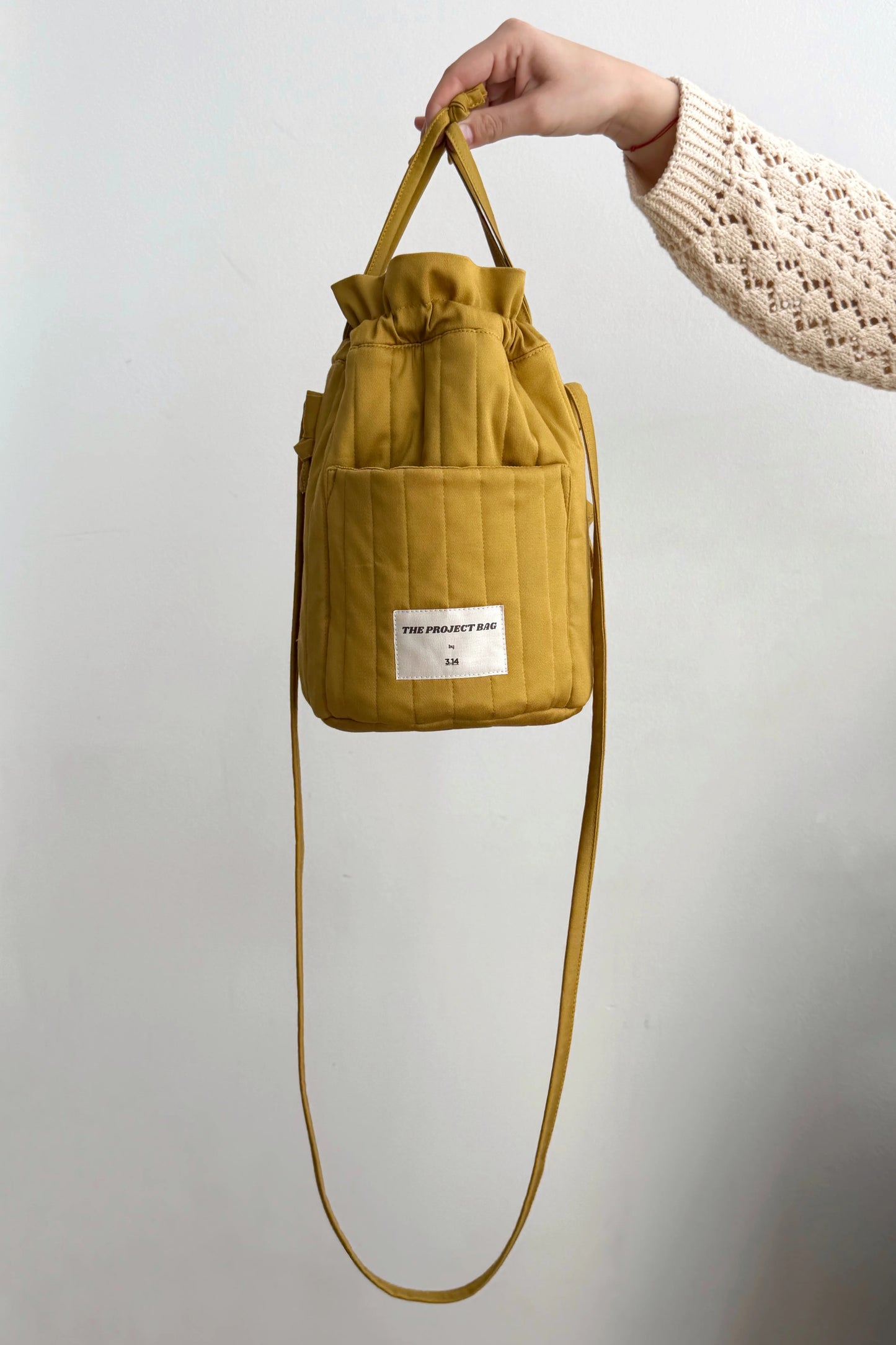 3.14 Honey Project Bag (Mezgėjos krepšys)
