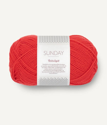 Sandnes Garn PetiteKnit Sunday siūlai 50g (merino vilna)