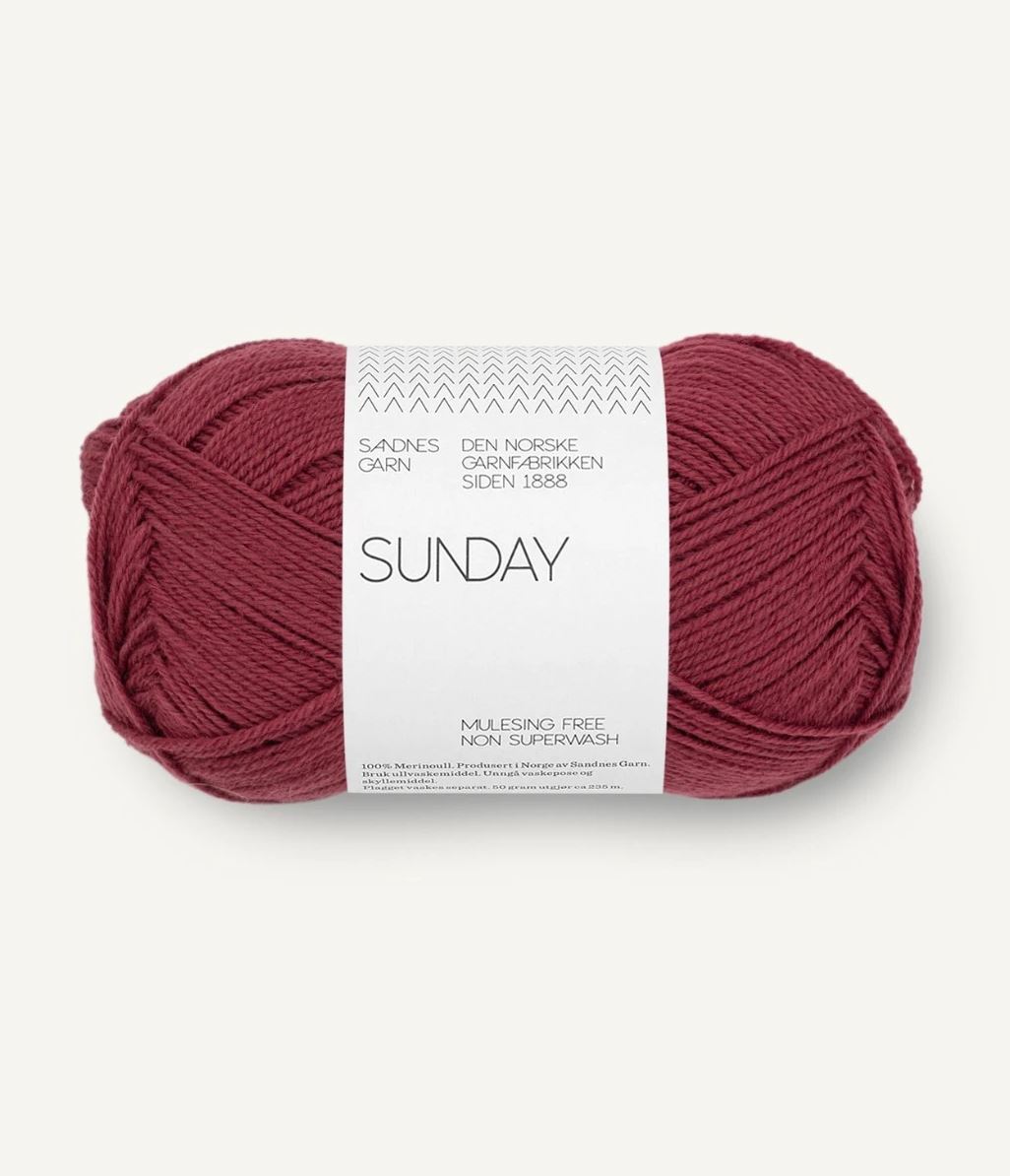 Sandnes Garn Sunday siūlai 50g (merino vilna)