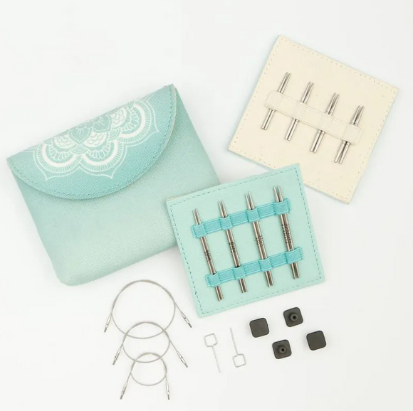 KnitPro Mindful Petite 5-7cm prisukamų virbalų rinkinys (Mini)