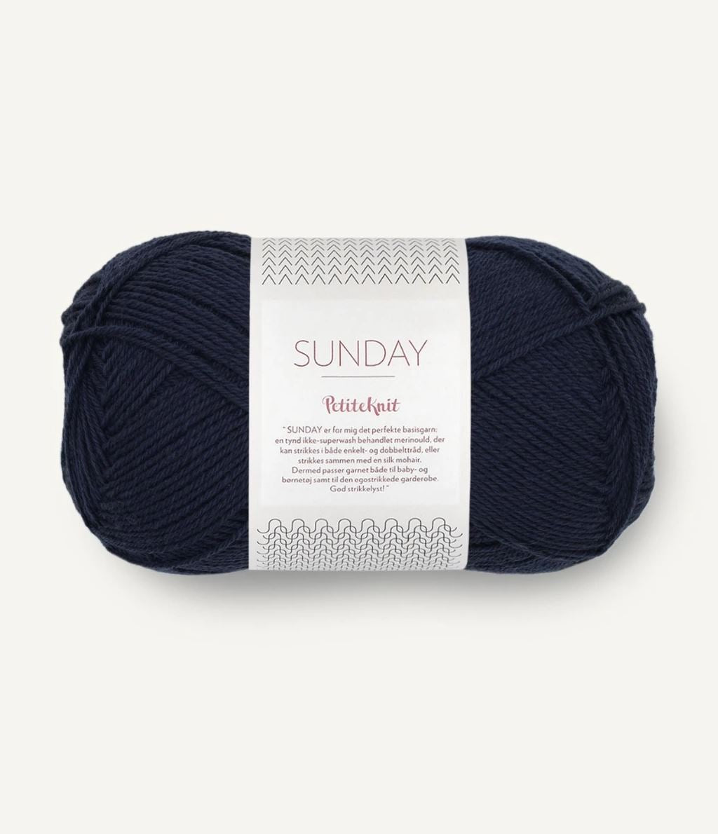 Sandnes Garn PetiteKnit Sunday siūlai 50g (merino vilna)