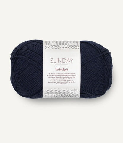 Sandnes Garn PetiteKnit Sunday siūlai 50g (merino vilna)
