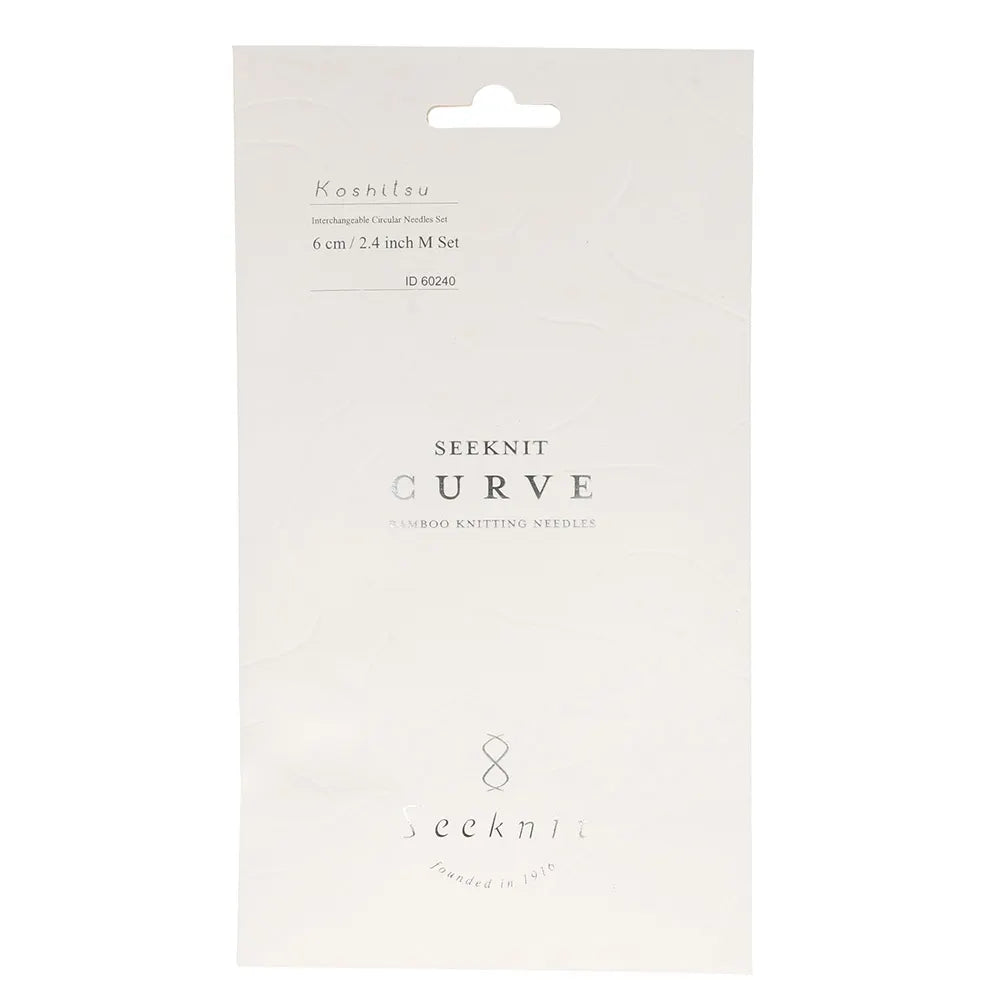 Seeknit Curve Koshitsu 6cm prisukamų virbalų rinkinys